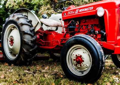 1950s Vintage Ford 601 Workmaster Tractor Photograph By Jon Woodhams