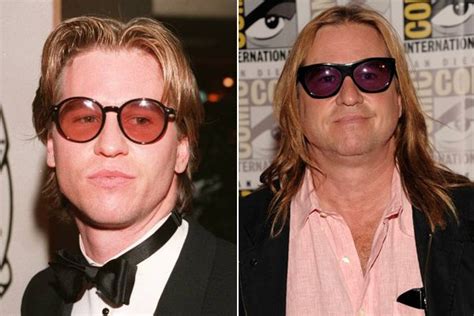 46 Eye Opening Photos Of Celebrities Then And Now Val Kilmer Then