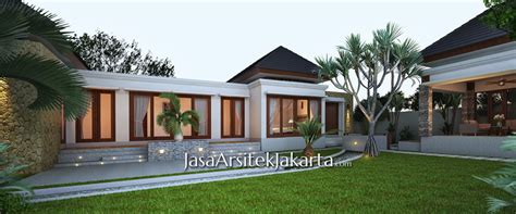 Rumah Gaya Bali Modern | Jasa Arsitek Jakarta