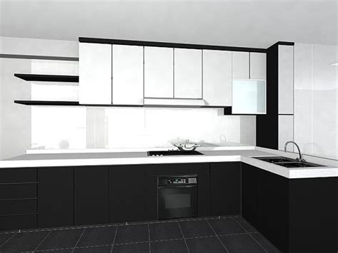 Black kitchen cabinet design ideas black is the new black! Black and White Kitchen Cabinets