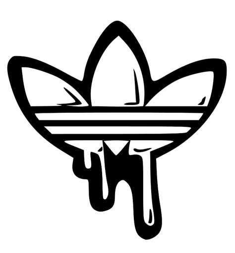Adidas Outline Logotipo Da Adidas Desenhos Desenho Tutorial Corpo