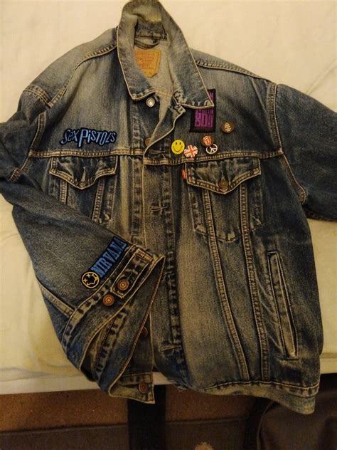 Might Not Be The Right Place Here Is My Vintage Denim Jacket With