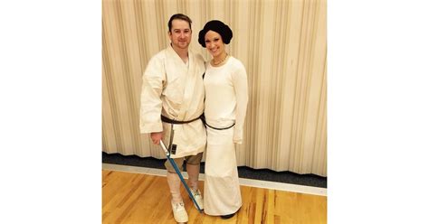 Princess Leia And Luke Skywalker From Star Wars Halloween Couples