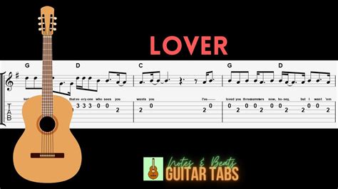 Taylor Swift Lover Guitar Tab Youtube