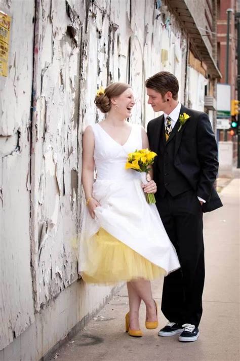 Top 45 Tea-length Wedding Dress with Color on Pinterest