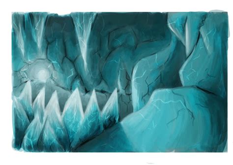 Ice Cavern By Alcoholicape On Deviantart