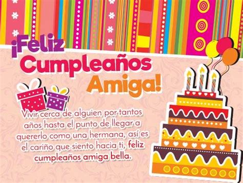 50 Imágenes De Feliz Cumpleaños Amiga Con Frases Y Mensajes Originales