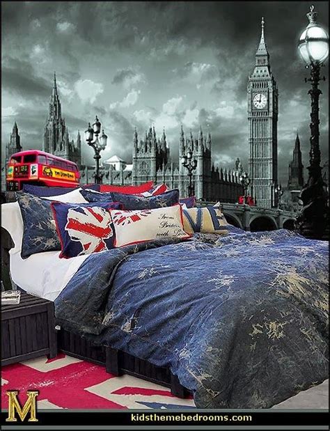 London Wall Mural London Theme Bedding  504×659 Pixels London Bedroom Themes Travel Themed