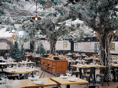 23 nyc restaurants and pop up bars decked out for the holidays rooftop restaurant pop up