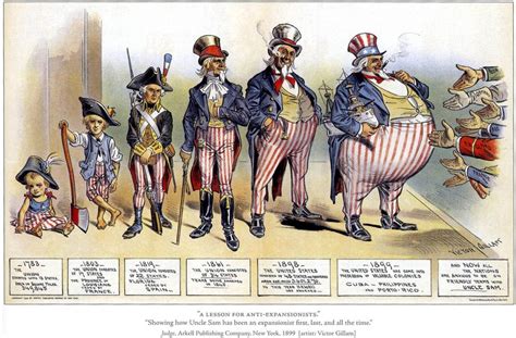 Us Expansionism In The Gilded Age Arguments In Political Cartoons