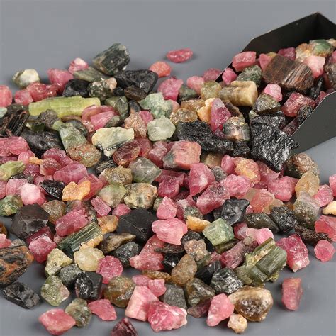Tourmaline Multi Color Raw Gemstones Lot Natural 1000 Ct Etsy