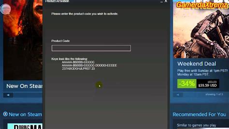 How To Activateregister A Steam Key Easyfast 2015 1080p Hd Youtube