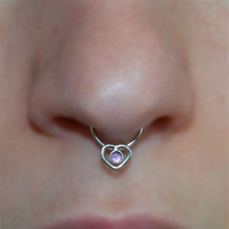 Septum Jewelry 20g Daith Hoop Nipple Ring Septum Hoop Small Nose Ring