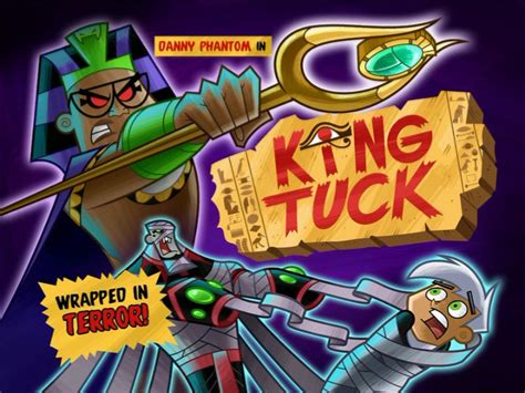 This title card refers to an episode 46 in season 2, where danny phantom must defeat a ghost child by the name of doll face. Episode 35 - King Tuck | Danny phantom, Phantom, Title card