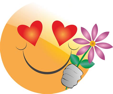 Emoticon Smiley Love · Free Vector Graphic On Pixabay