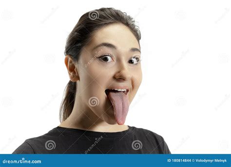 its woman with long tongues