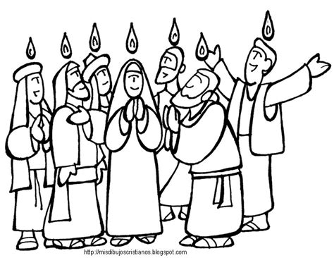 Mis Dibujos Cristianos Pentecostés Pentecost