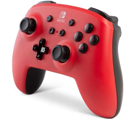 Buy Powera Nintendo Switch Enhanced Wireless Controller Red And Black