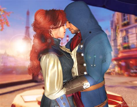 Assassin S Creed Unity Arno X Elise Modernparis By Yumiedolly On