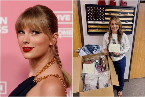Singer Taylor Swift Surprises Nurse Fan With Care Package And Personal