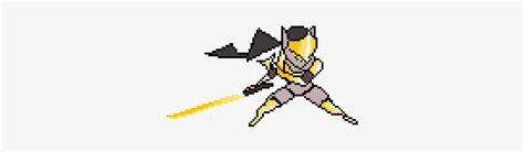 Golden Genji Pixel Art Overwatch Transparent Png 600x300 Free