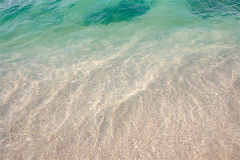 Clean Sea Water On The Sand Beach Stock Photo Image Of Island