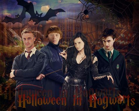 Halloween In Hogwarts Harry Potter Wallpaper 26401446 Fanpop