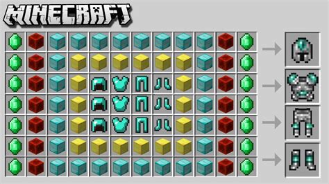 How To Craft God Armour In Minecraft Youtube