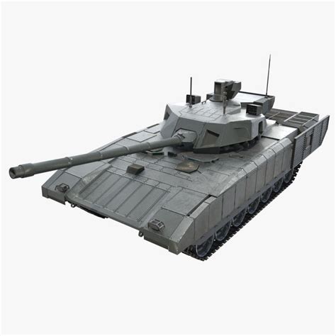 3d Tank Armata T 14 Russian Model