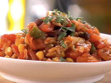 Web Exclusive Round 2 Recipe Mexican Fried Rice Recipe Sandra Lee Food Network
