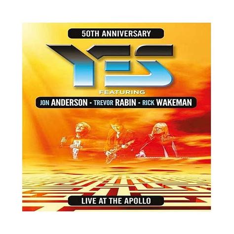 Yes Featuring Jon Anderson Trevor Rabin Rick Wakeman Live At The Apollo Dvd Emag Ro