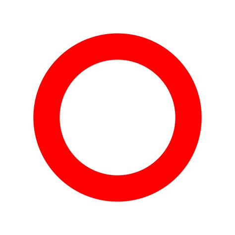 Transparent Red Circle Png Download Free Png Images
