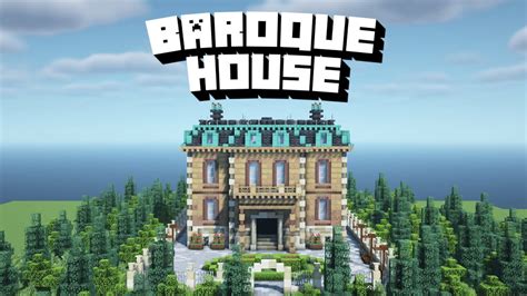 How To Build A Classical Baroque House In Minecraft 1171 Minecraft