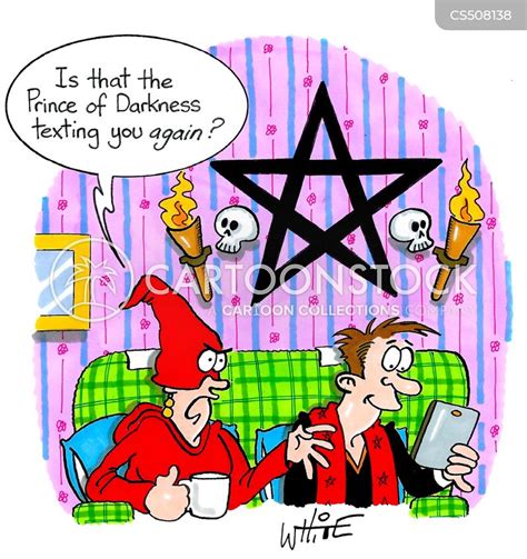 Satanist Cartoons And Comics Funny Pictures From Cartoonstock