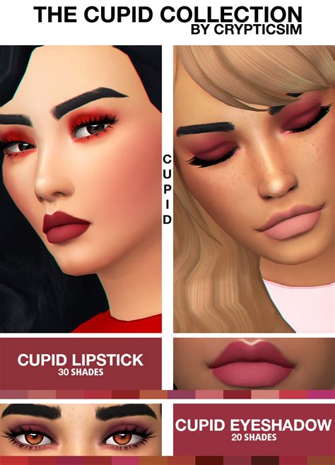 The Cupid Collection Sims 4 Sims Sims 4 Cc Makeup