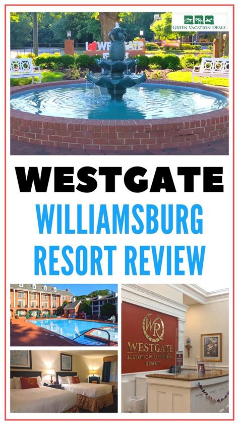 Westgate Historic Williamsburg Resort Review Williamsburg Vacation Hotel Reviews Westgate