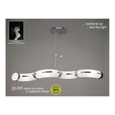 A great selection of lighting that fits close to the ceiling. Mantra Lighting M8651 Guss Low Energy 4 Light Semi-Flush ...