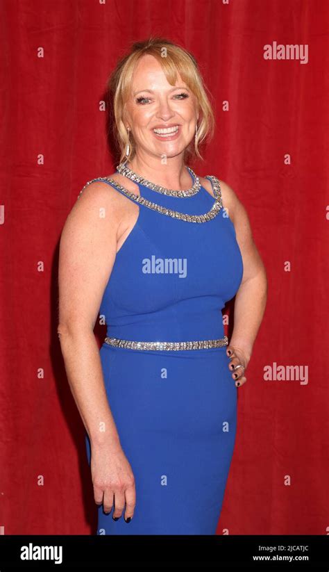 sally ann matthews arriving for the british soap awards 2022 at the hackney empire in london