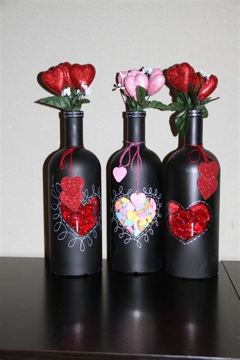 Valentines Wine Bottle Crafts Castle Random