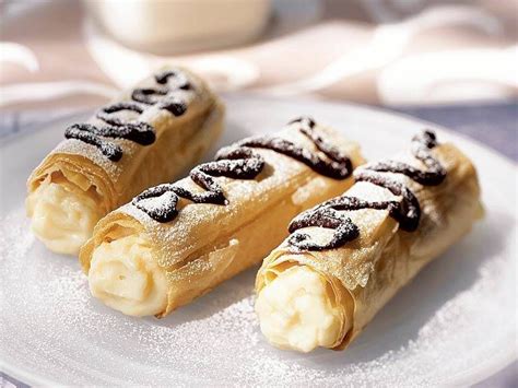 Plus, you get to eat them with your. Phyllo Éclairs | Recipe | Phyllo recipes, Eclair recipe, Desserts