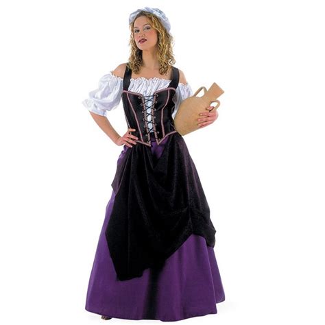 Mittelalter Kostüm Wirtin Magd für Damen