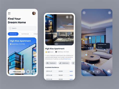 Property Finder App for Realtors by Shahriar Sultan for Dezzlab on Dribbble