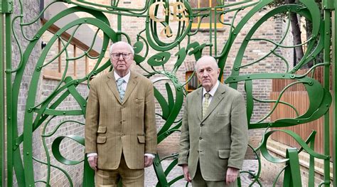 Gilbert And George Opening A Free Gallery In Spitalfields