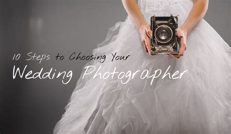 10 Steps To Choosing Your Wedding Photographer Red Infographics