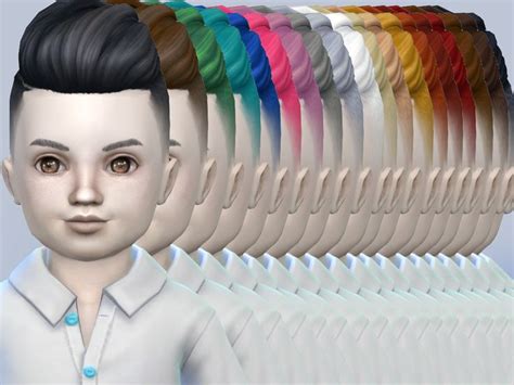 Pin By Hoarder Of Sims 4 Cc On Sims4hood Sims Hair Toddler Hair Sims 4