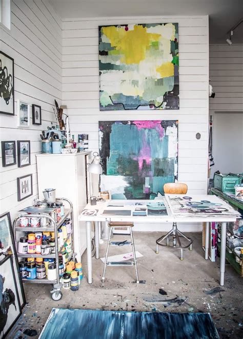 Step Inside The Beautiful Live Work Spaces Of Four Contemporary Artists