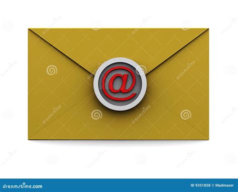 Electronic Mail Envelope Stock Illustration Illustration Of Medium