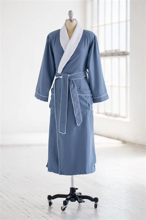 Classic Terry Cloth Spa Robe Spa Robe Collar Designs Robe