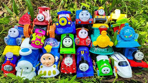 Banyak Mainan Kereta Api Cartoon Train Thomas And Friends Happy
