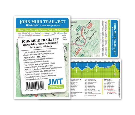 Jmtpct Pocket Profile Map The At Guide